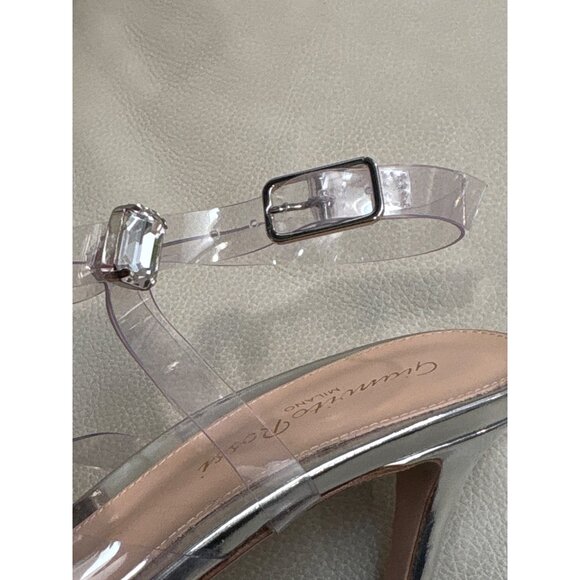 Gianvito Rossi Crystal Fever 85mm sandals in Transparent 36 Womens High Heels - Picture 13 of 15